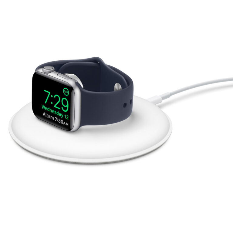 Watch Magnetic Charging Dock - Draadloze oplader voor de Apple Watch - 5 Watt - Wit - Afbeelding 7