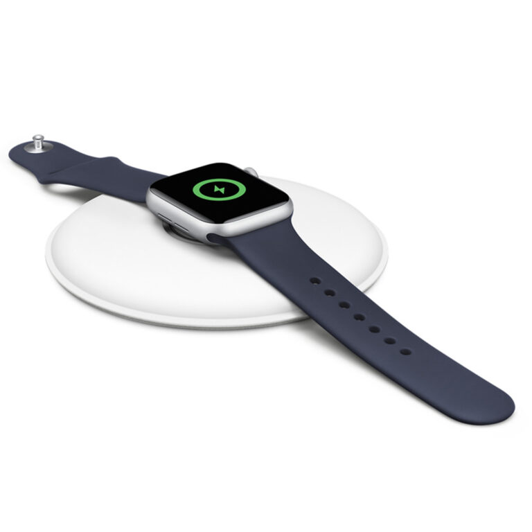 Watch Magnetic Charging Dock - Draadloze oplader voor de Apple Watch - 5 Watt - Wit - Afbeelding 2