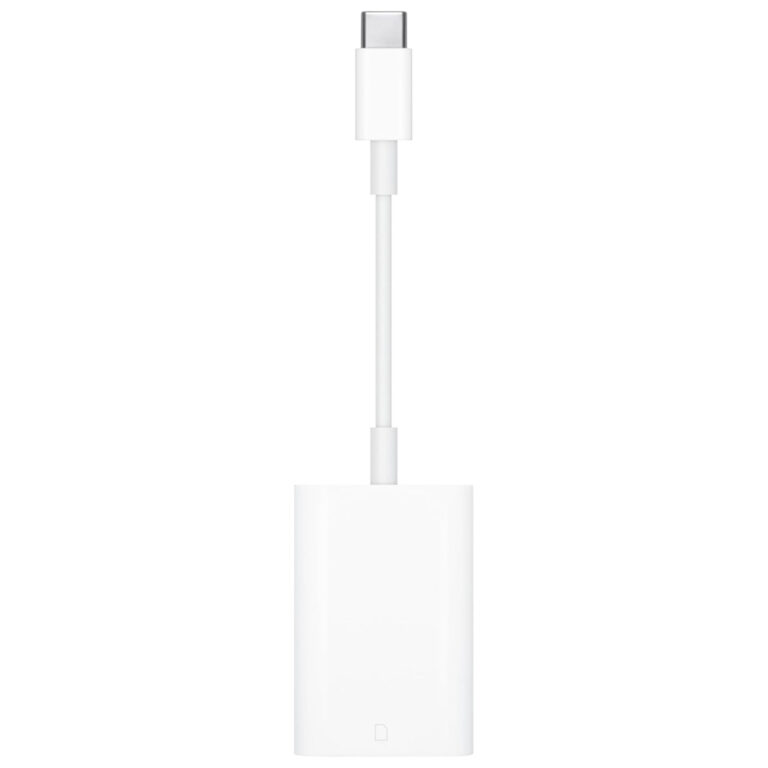Apple USB-C naar SD kaartlezer - Wit - Afbeelding 3