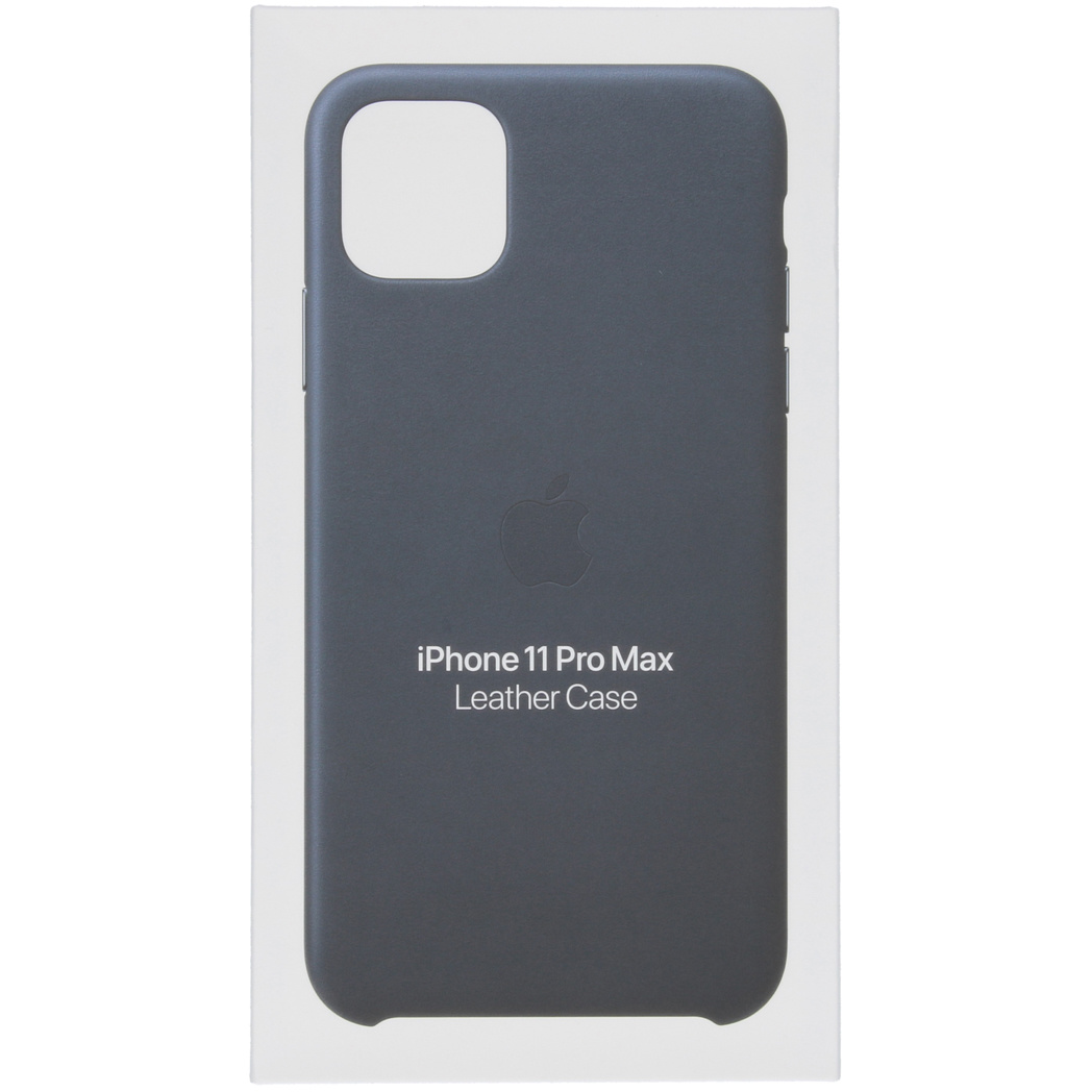 Leather Backcover Apple iPhone 11 Pro Max – Midnight Blue