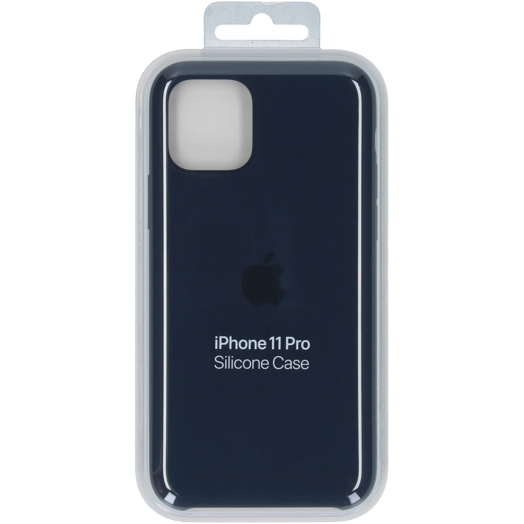 Silicone Backcover Apple iPhone 11 Pro – Midnight Blue