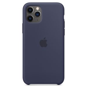Silicone Backcover Apple iPhone 11 Pro - Midnight Blue