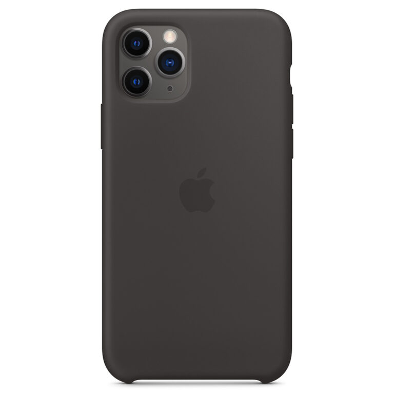 Silicone Backcover Apple iPhone 11 Pro - Black