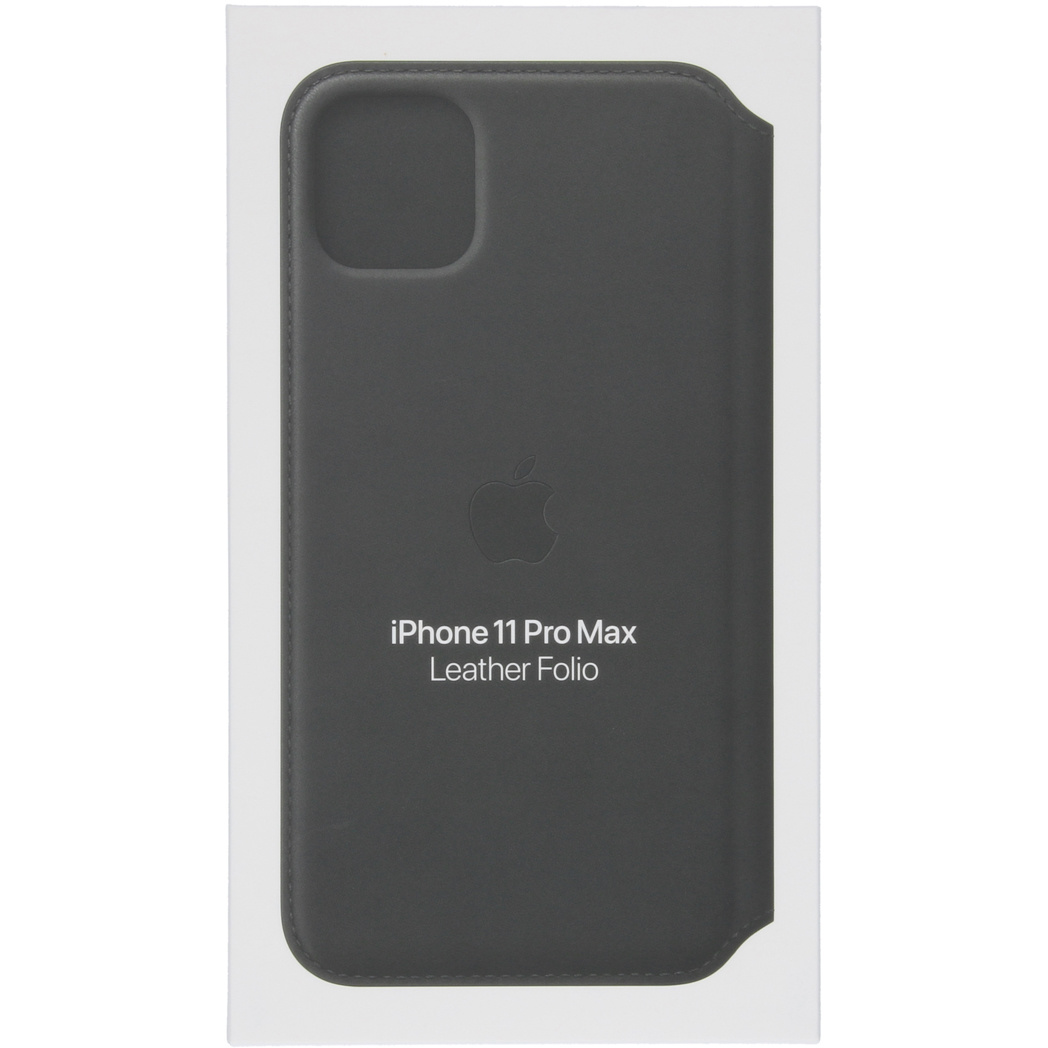 Leather Folio Bookcase Apple iPhone 11 Pro Max – Black