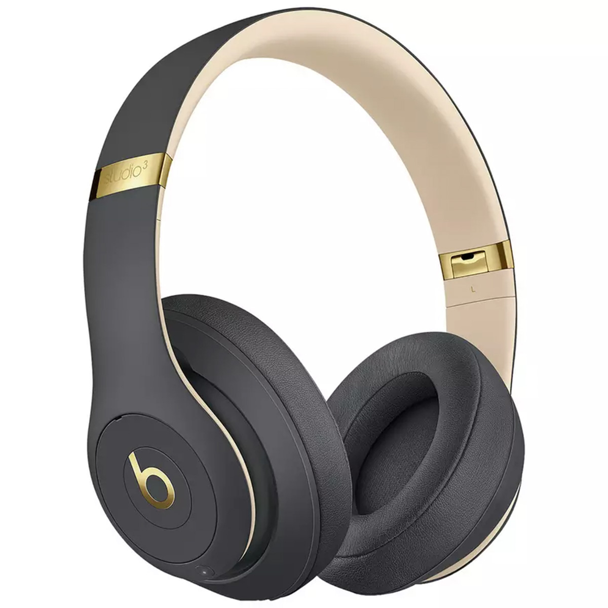 Beats Studio3 Draadloze Over-ear Koptelefoon - Active Noise Cancelling (ANC) - Shadow Gray Skyline - Afbeelding 3