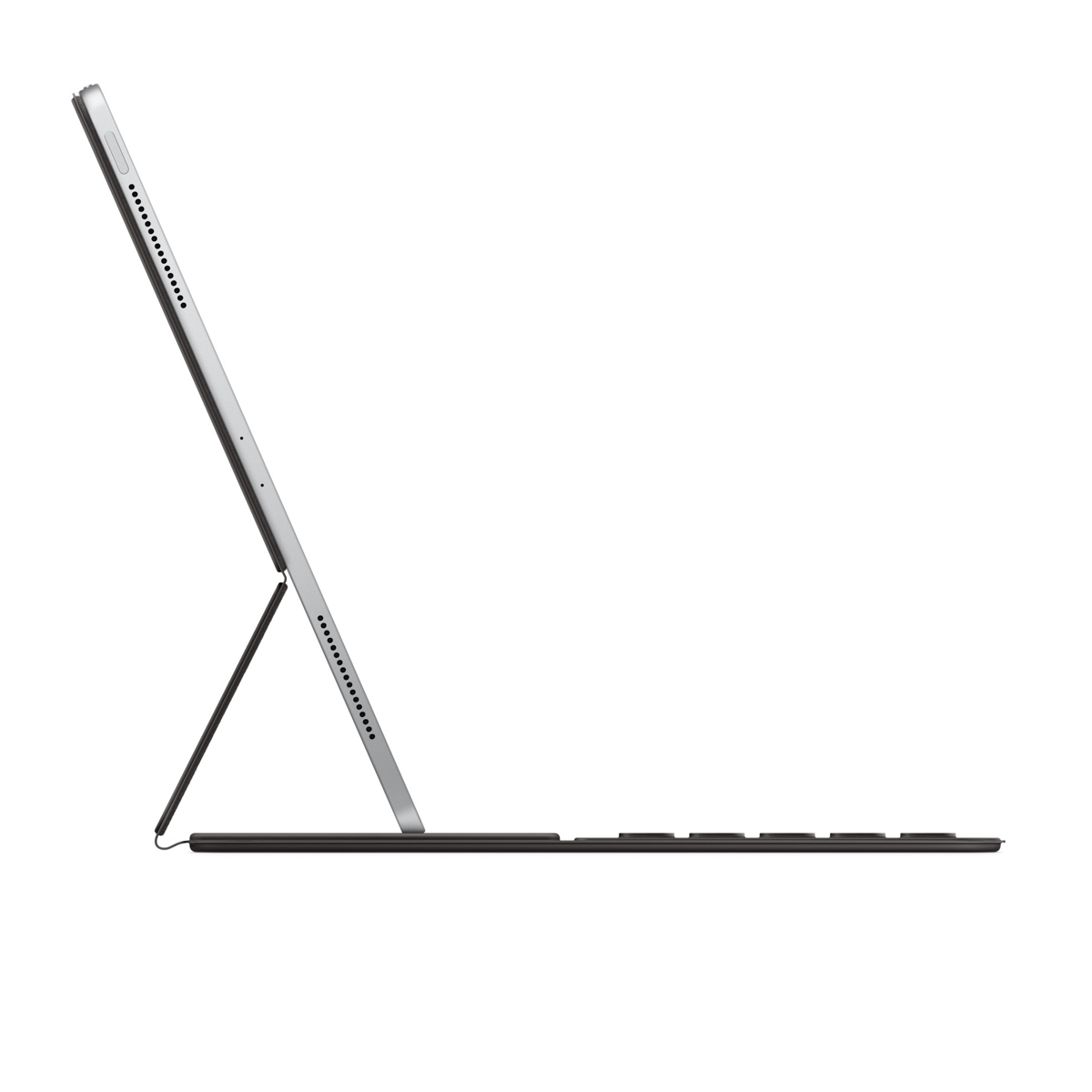 Smart Folio Keyboard Apple iPad Pro 12.9 (2018/2020/2021/2022) / iPad Air 13 inch (2025) M3 / (2024) M2 - QWERTY - Zwart - Afbeelding 4