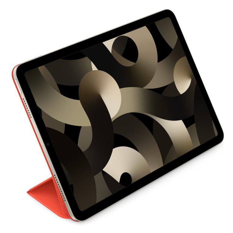 Smart Folio Apple iPad Air 11 inch (2025) M3 / (2024) M2 / Air 5 (2022) / Air 4 (2020) - Electric Orange - Afbeelding 4