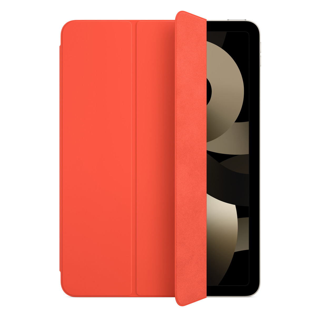 Smart Folio Apple iPad Air 11 inch (2025) M3 / (2024) M2 / Air 5 (2022) / Air 4 (2020) - Electric Orange - Afbeelding 2
