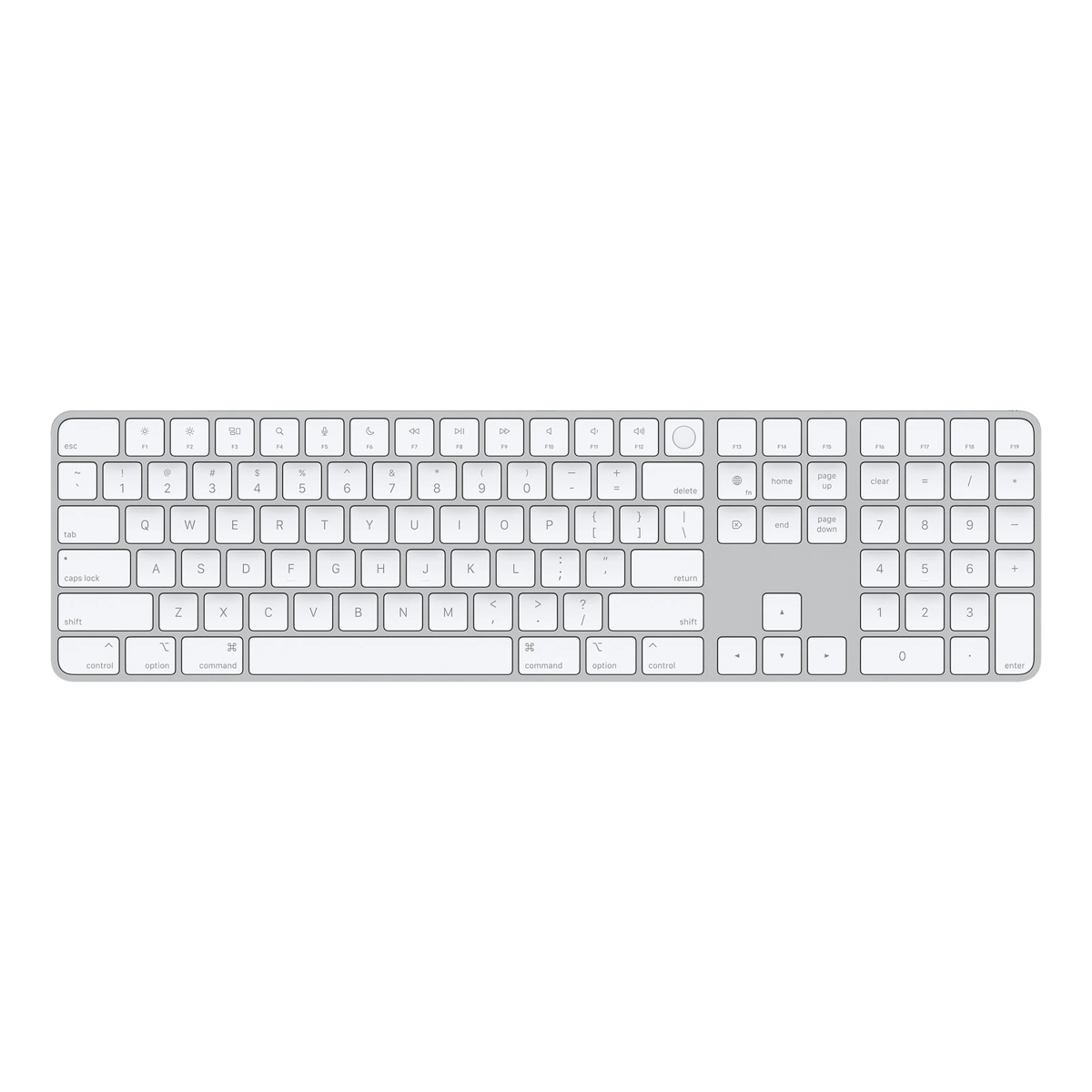 Apple Magic Keyboard met Numpad en Touch ID – QWERTY – English International – Wit
