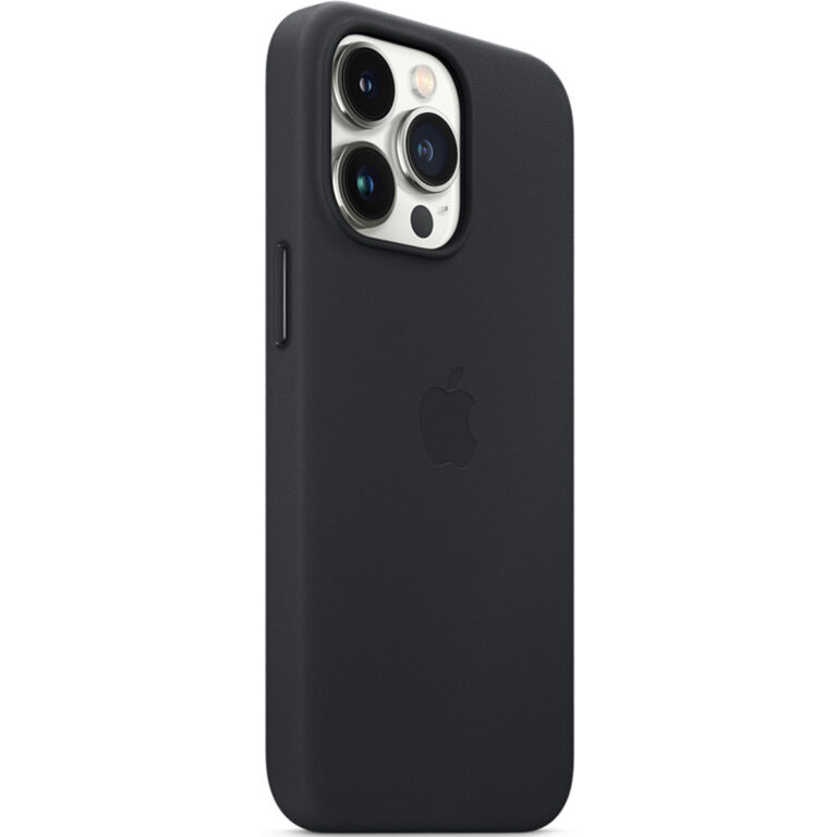 Leather Backcover MagSafe Apple iPhone 13 Pro Max - Midnight - Afbeelding 2