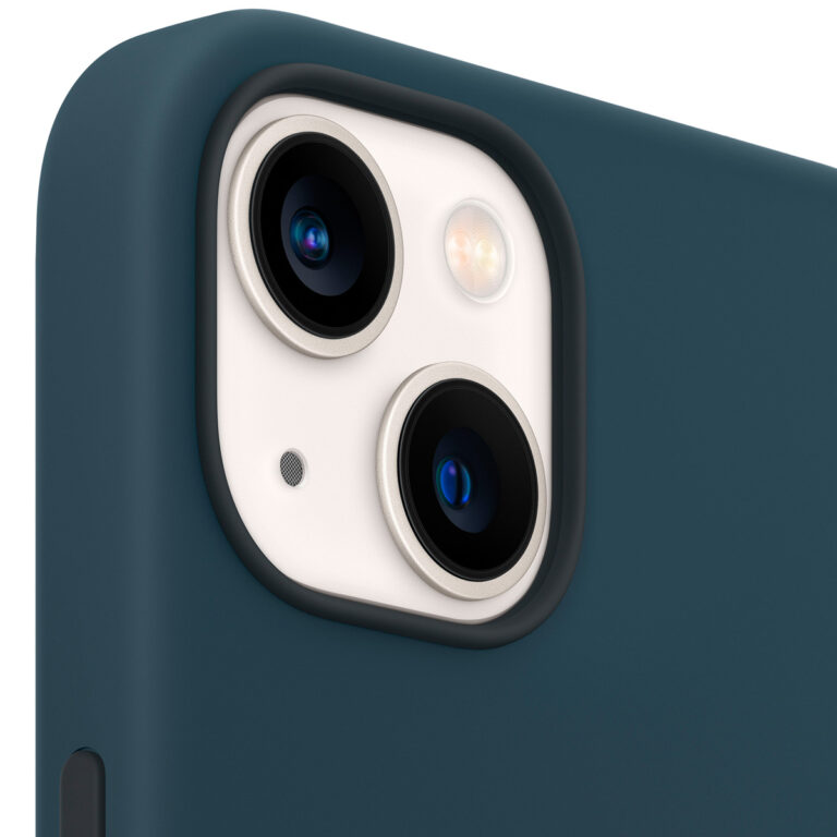 Silicone Backcover MagSafe Apple iPhone 13 - Abyss Blue - Afbeelding 2