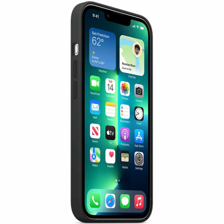 Silicone Backcover MagSafe voor de Apple iPhone 13 Pro - Midnight - Afbeelding 3
