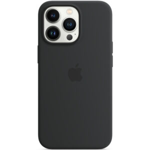 Silicone Backcover MagSafe voor de Apple iPhone 13 Pro - Midnight