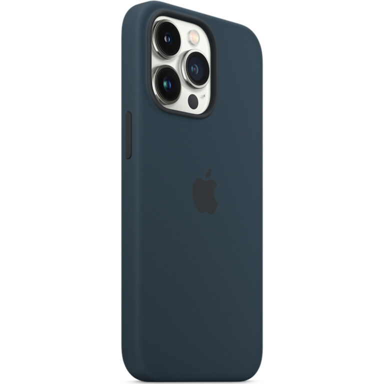Silicone Backcover MagSafe Apple iPhone 13 Pro Max - Abyss Blue - Afbeelding 2