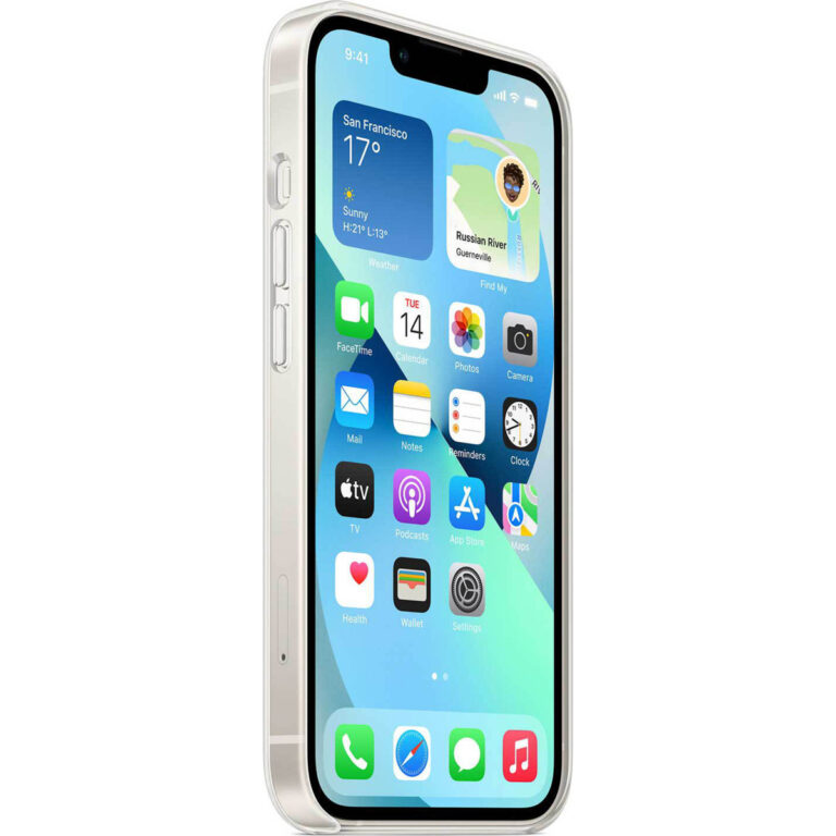 Clearcase MagSafe Apple iPhone 13 Mini - Transparant - Afbeelding 3