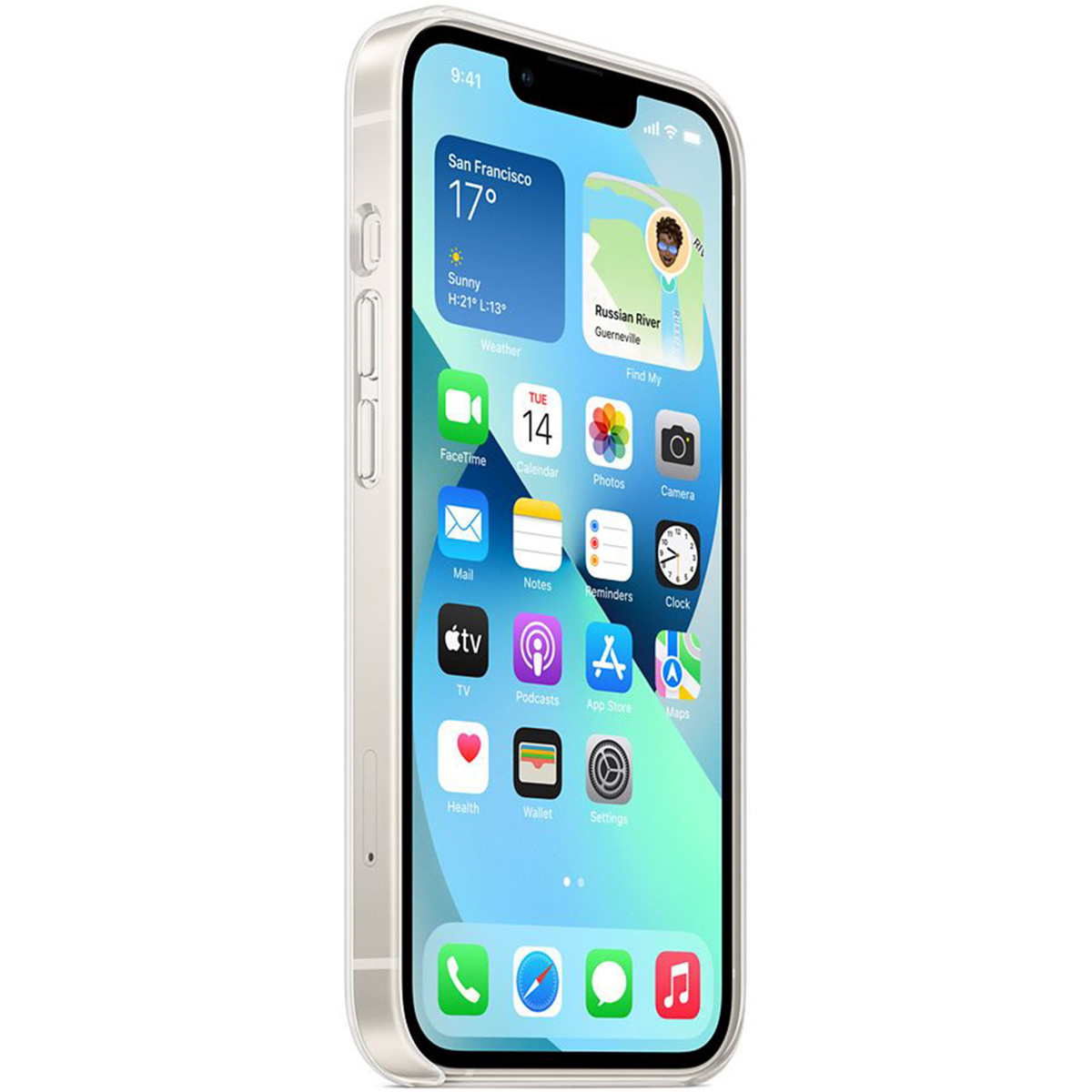 Clearcase MagSafe Apple iPhone 13 - Transparant - Afbeelding 3