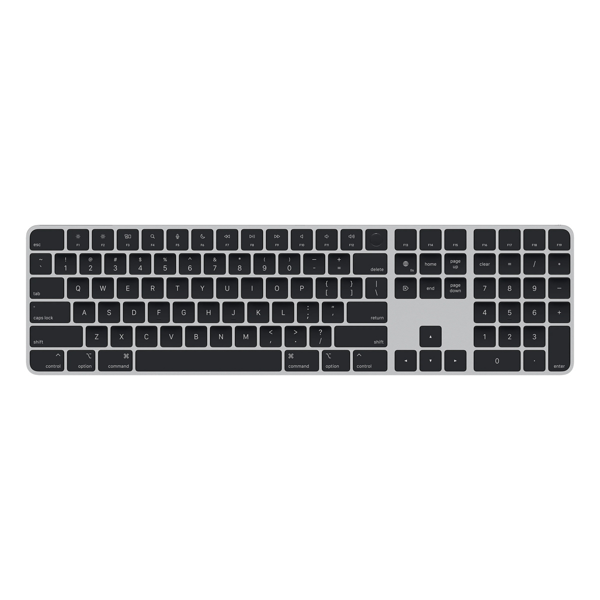 Apple Magic Keyboard met Numpad en Touch ID - Draadloos Toetsenbord - QWERTY / US - Zwart
