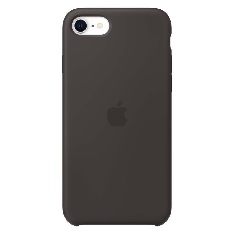 Apple Silicone Backcover iPhone SE (2022 / 2020) - Midnight - Afbeelding 2