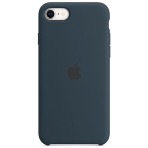 Silicone Backcover Apple iPhone SE (2022 / 2020) / 8 / 7 - Abyss Blue