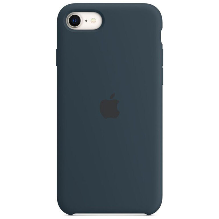 Silicone Backcover Apple iPhone SE (2022 / 2020) / 8 / 7 - Abyss Blue