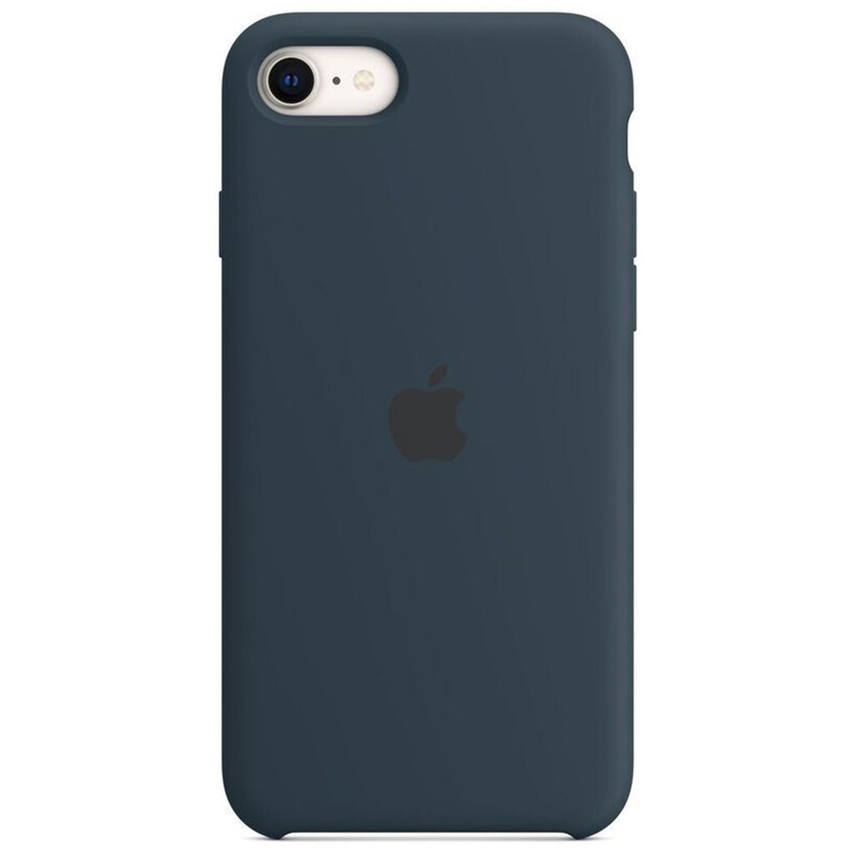 Silicone Backcover Apple iPhone SE (2022 / 2020) / 8 / 7 – Abyss Blue