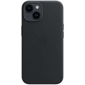 Leather Backcover MagSafe Apple iPhone 14 - Midnight