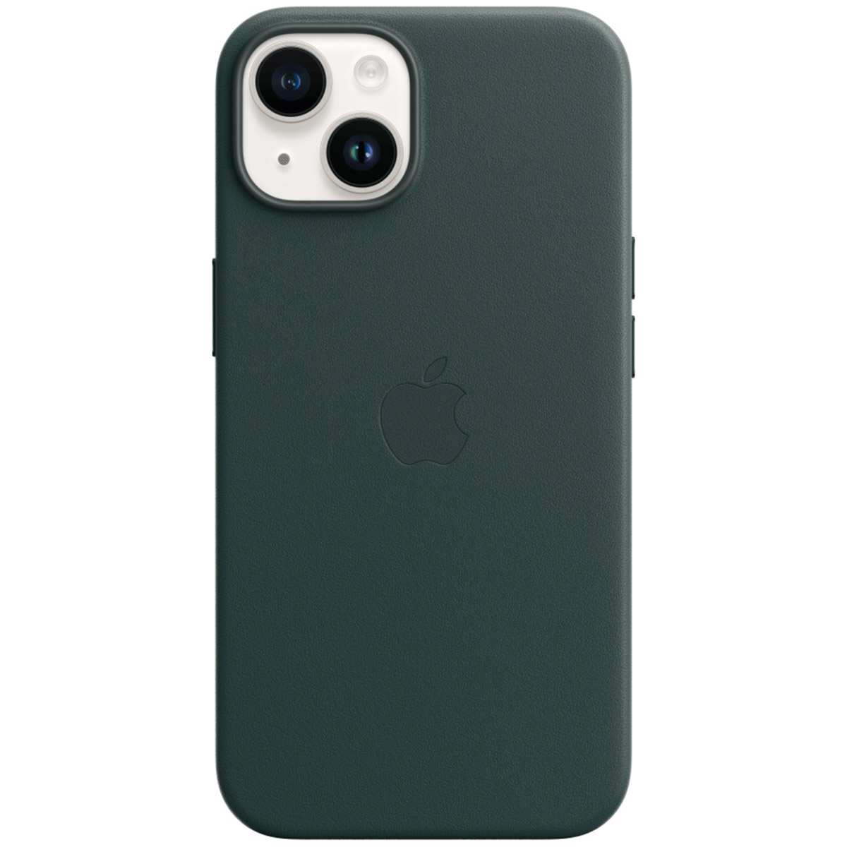 Leather Backcover MagSafe Apple iPhone 14 - Forest Green - Afbeelding 4