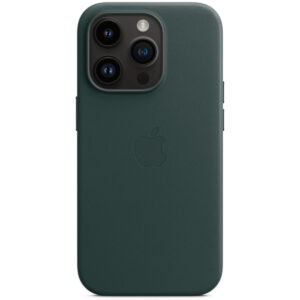 Leather Backcover MagSafe Apple iPhone 14 Pro - Forest Green