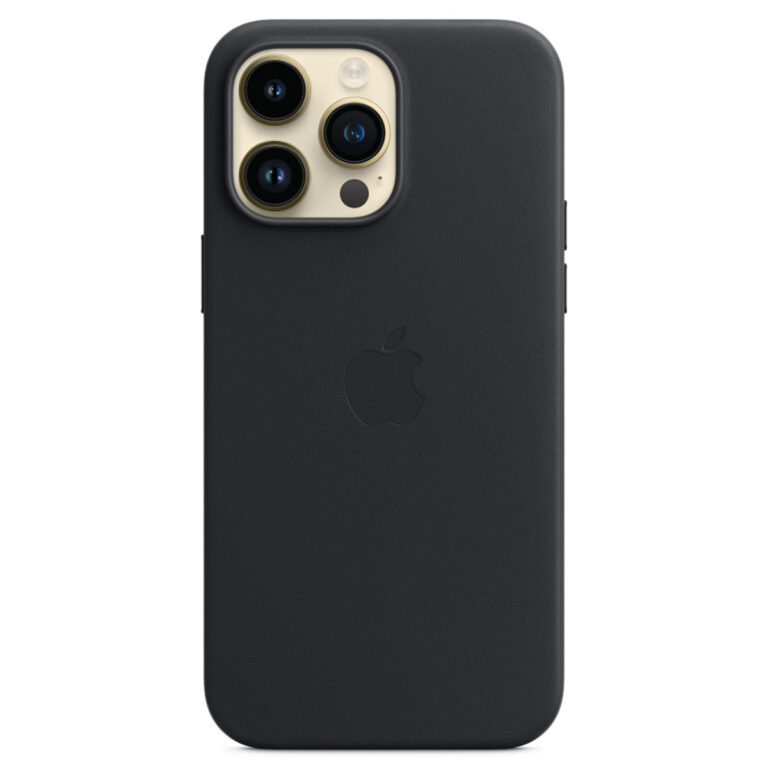 Leather Backcover MagSafe Apple iPhone 14 Pro Max - Midnight - Afbeelding 7