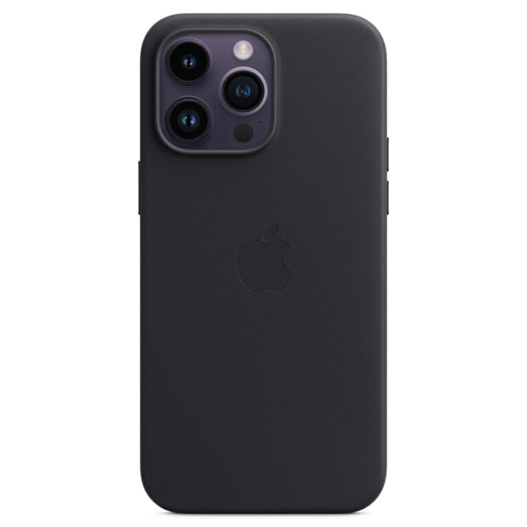 Leather Backcover MagSafe Apple iPhone 14 Pro Max - Midnight - Afbeelding 6