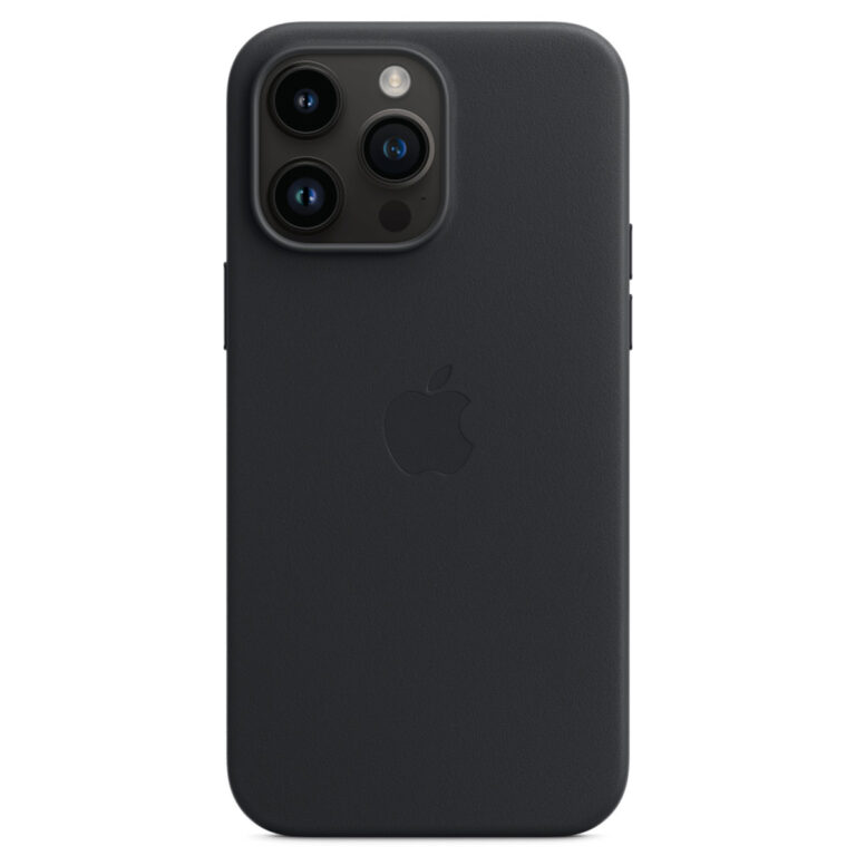 Leather Backcover MagSafe Apple iPhone 14 Pro Max - Midnight - Afbeelding 4