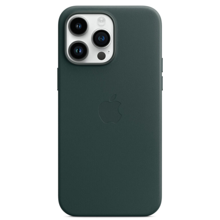 Leather Backcover MagSafe Apple iPhone 14 Pro Max - Forest Green - Afbeelding 7