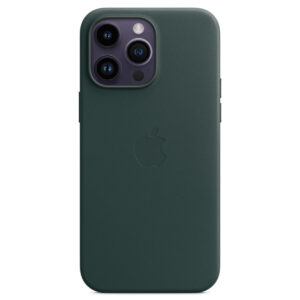 Leather Backcover MagSafe Apple iPhone 14 Pro Max - Forest Green