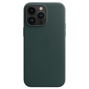 Leather Backcover MagSafe Apple iPhone 14 Pro Max - Forest Green