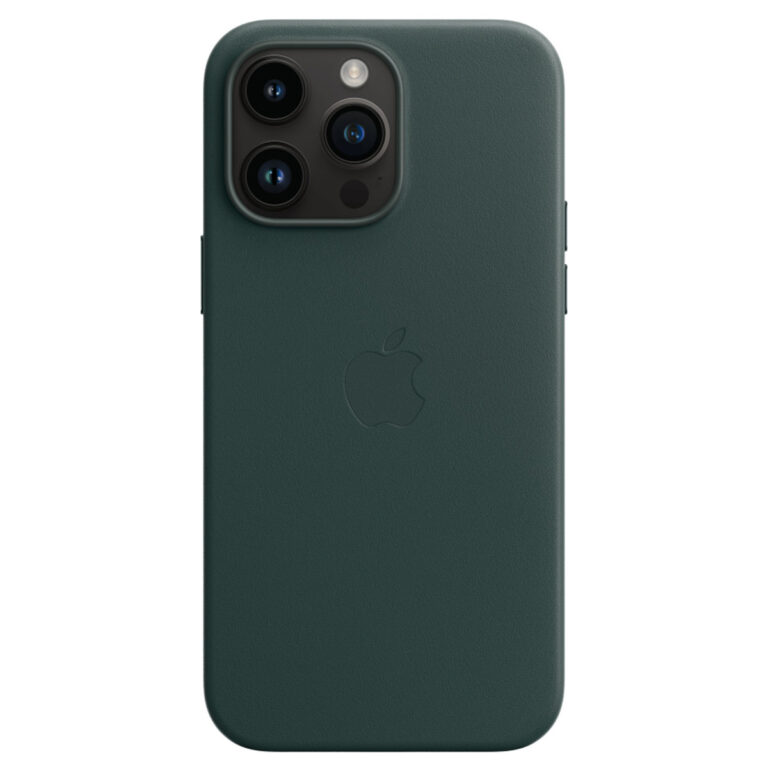 Leather Backcover MagSafe Apple iPhone 14 Pro Max - Forest Green - Afbeelding 5
