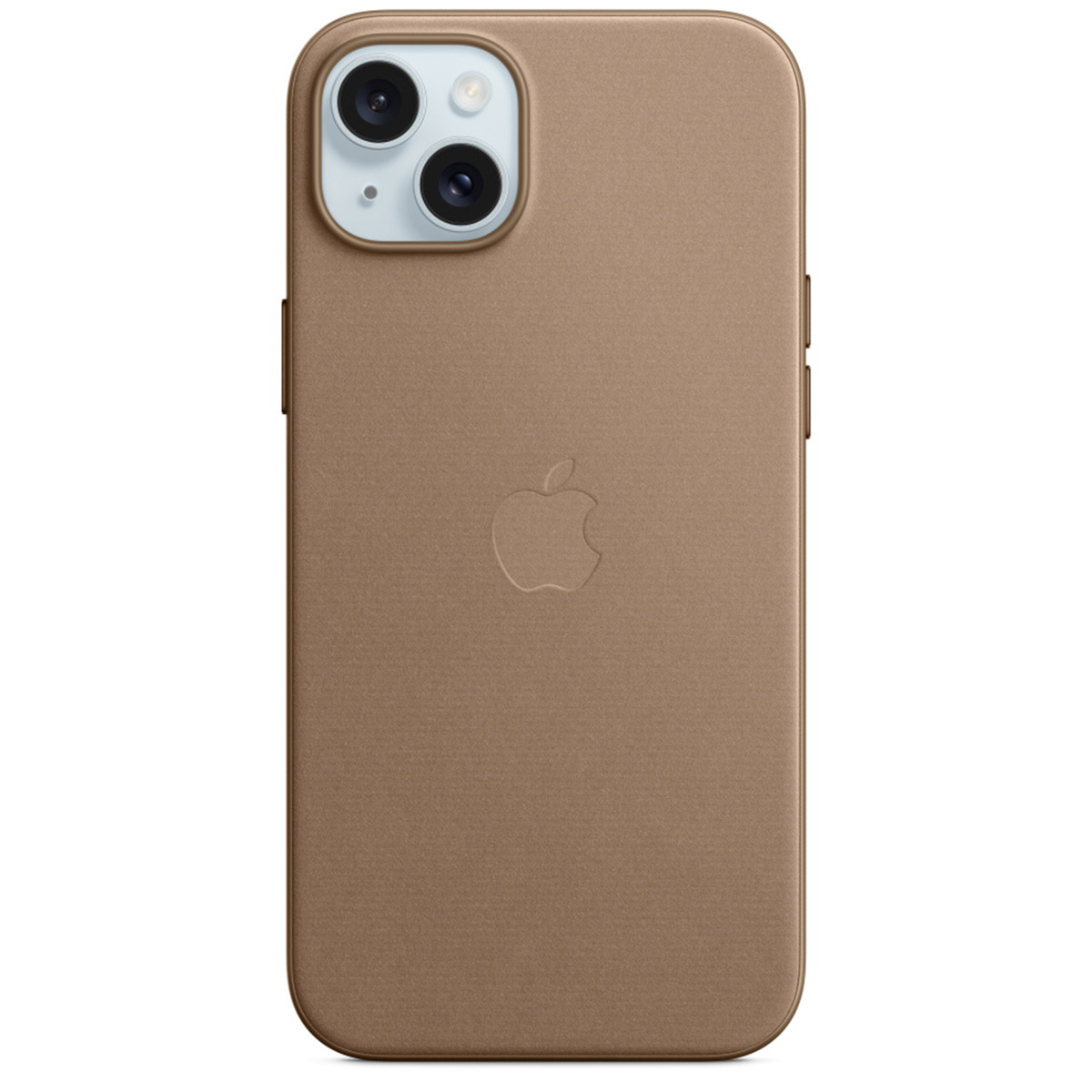 FineWoven Backcover MagSafe Apple iPhone 15 Plus - Taupe