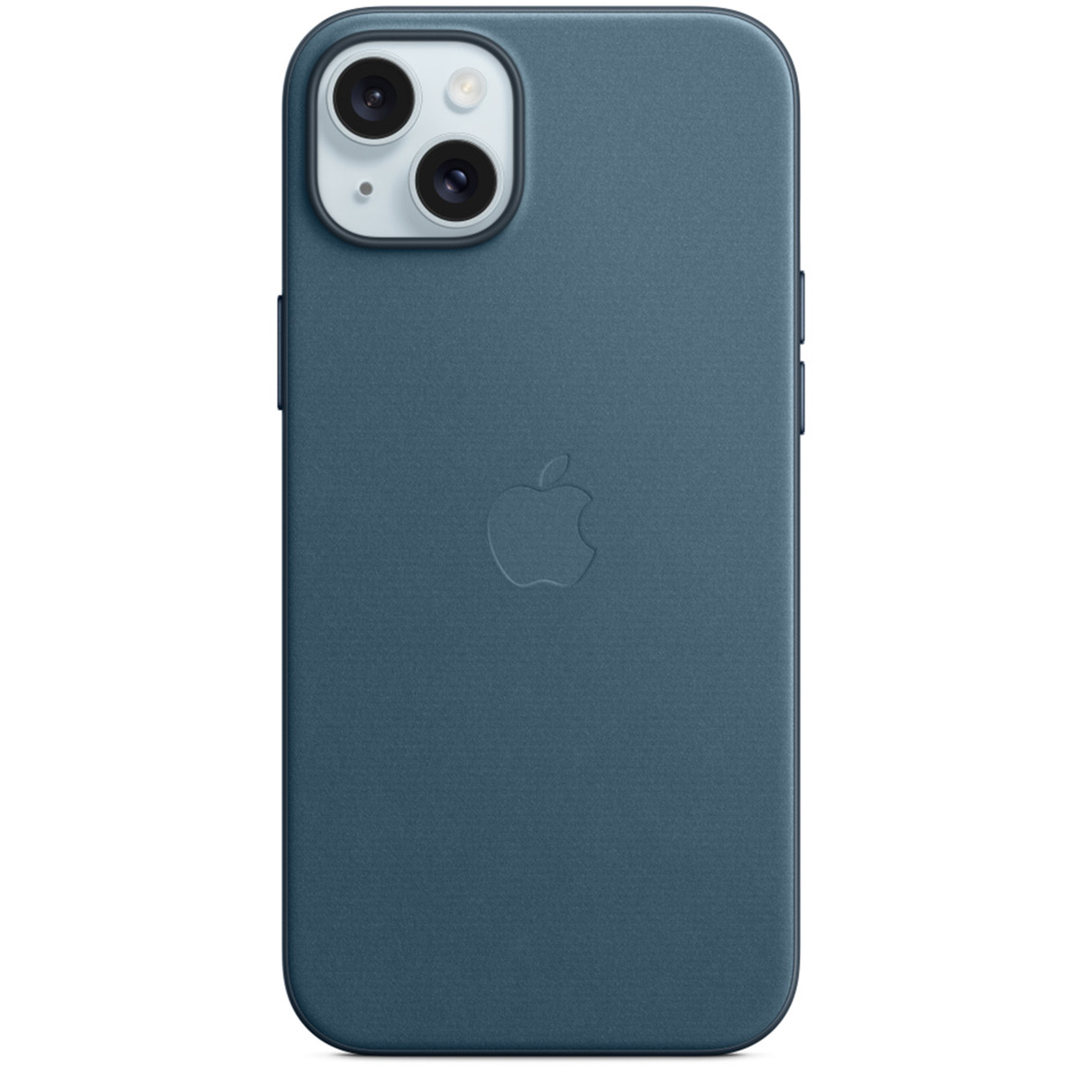 FineWoven Backcover MagSafe Apple iPhone 15 Plus - Pacific Blue
