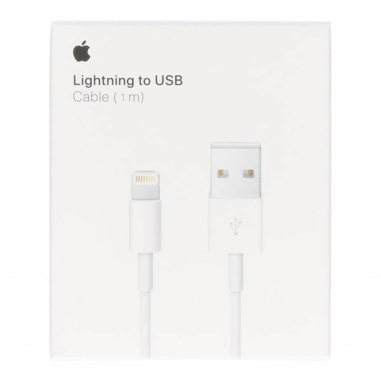 Apple Lightning naar USB-A kabel - 1 meter - Wit - Afbeelding 6