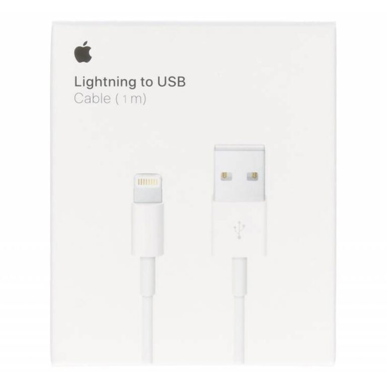 Apple Lightning naar USB-A kabel - 1 meter - Wit - Afbeelding 6