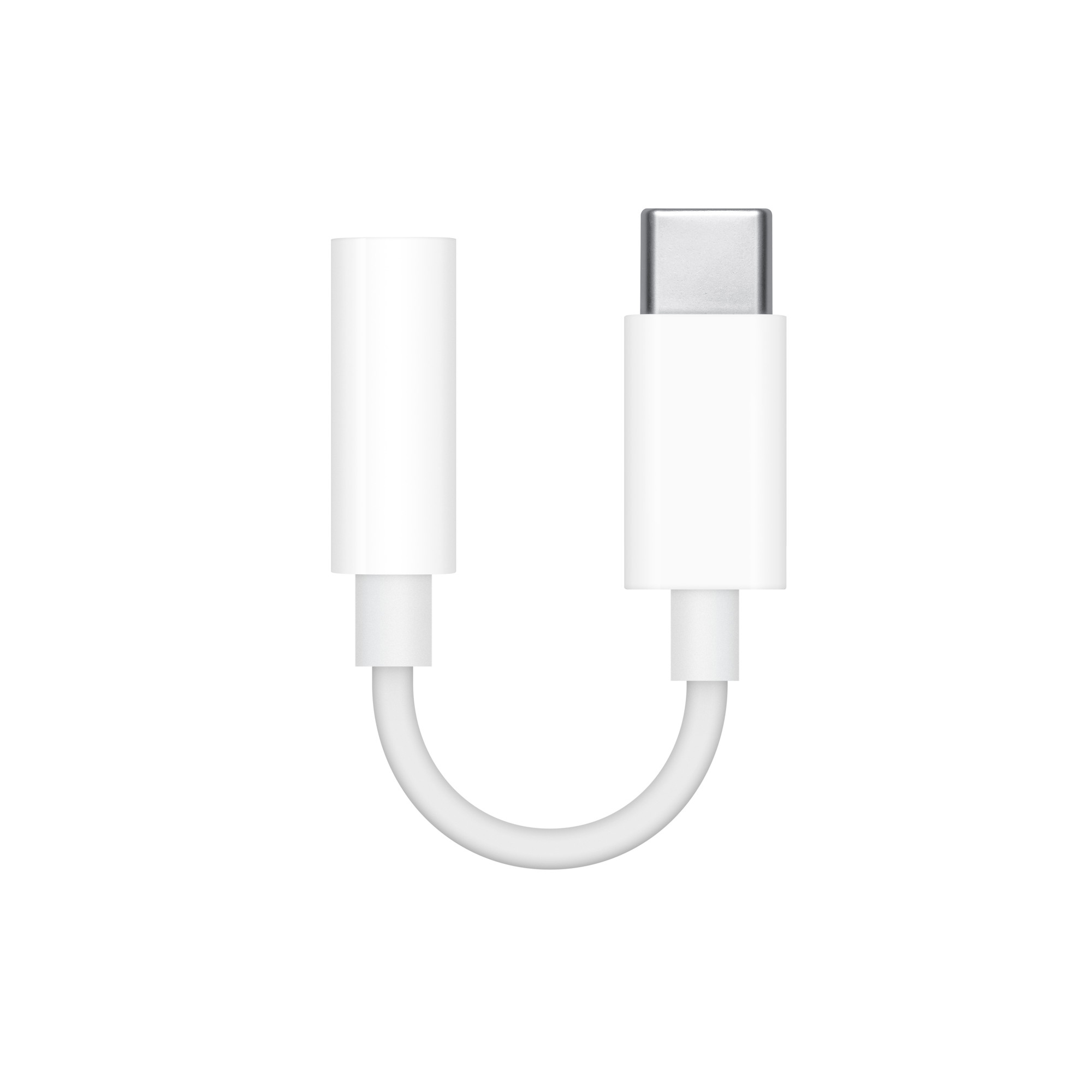 Apple USB-C naar 3,5 mm Jack audio aansluiting (AUX) adapter - Wit