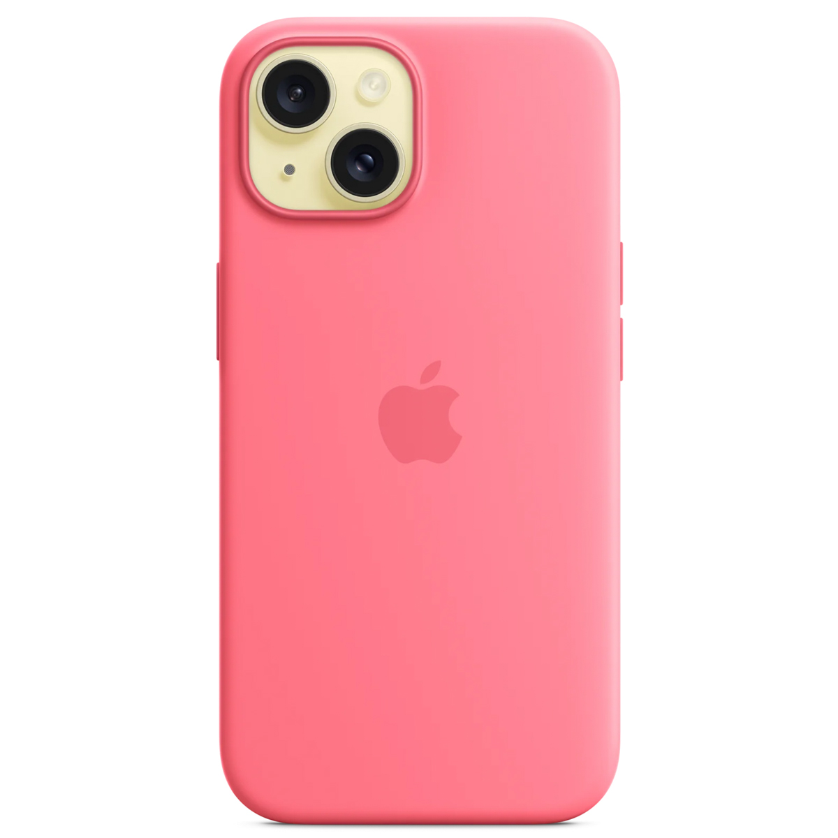 Silicone Backcover MagSafe Apple iPhone 15 - Roze - Afbeelding 6
