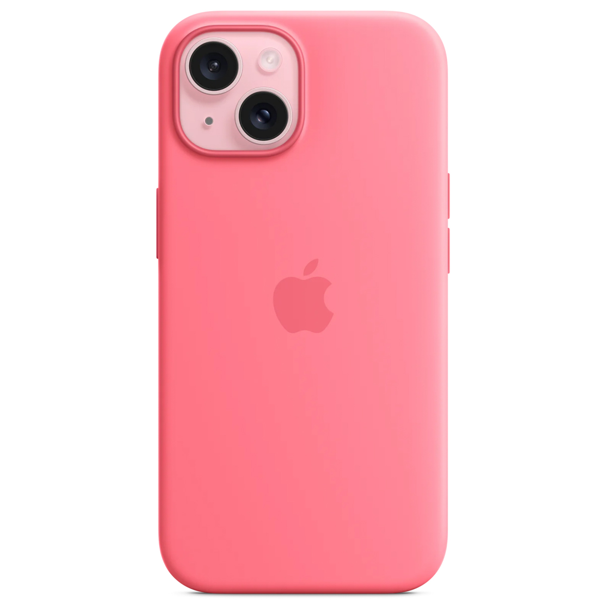 Silicone Backcover MagSafe Apple iPhone 15 - Roze - Afbeelding 3