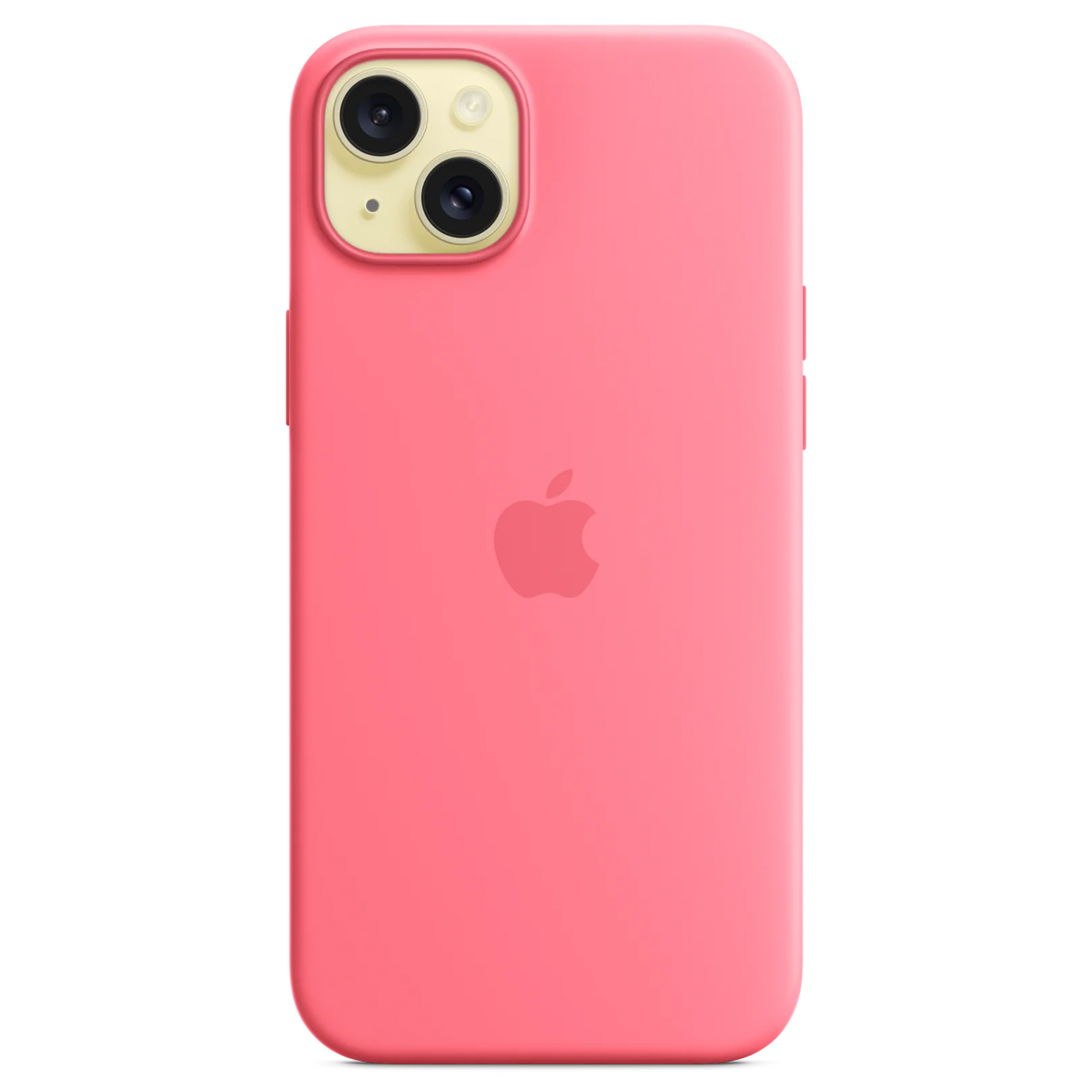 Silicone Backcover MagSafe Apple iPhone 15 Plus - Roze - Afbeelding 4