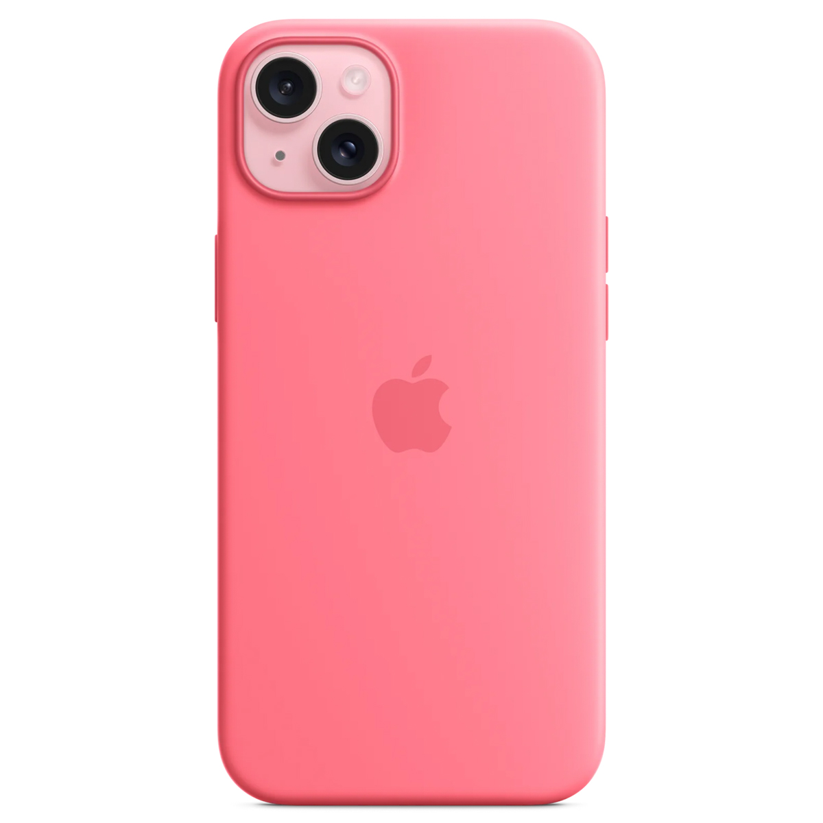 Silicone Backcover MagSafe Apple iPhone 15 Plus - Roze - Afbeelding 2