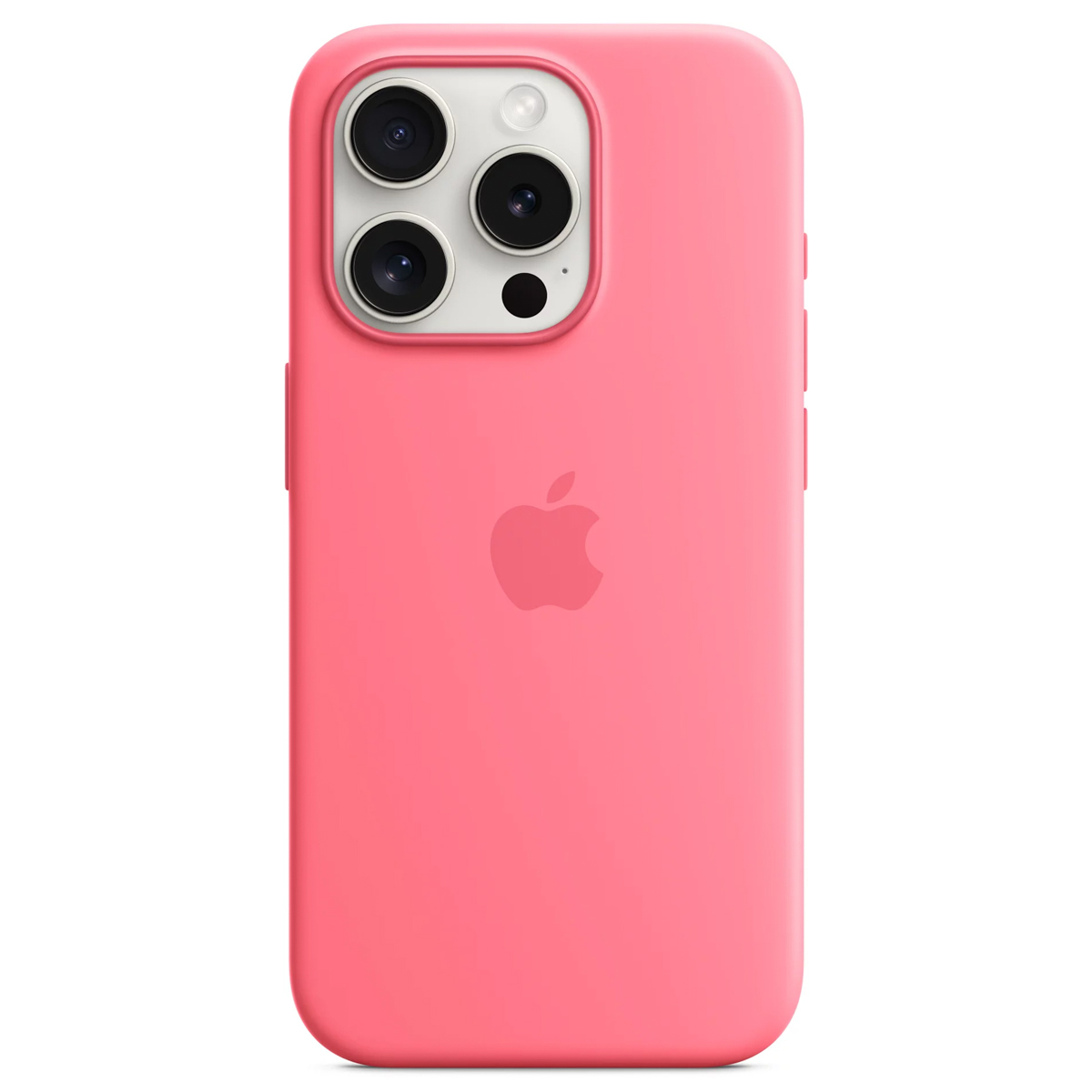 Silicone Backcover MagSafe Apple iPhone 15 Pro - Roze - Afbeelding 4