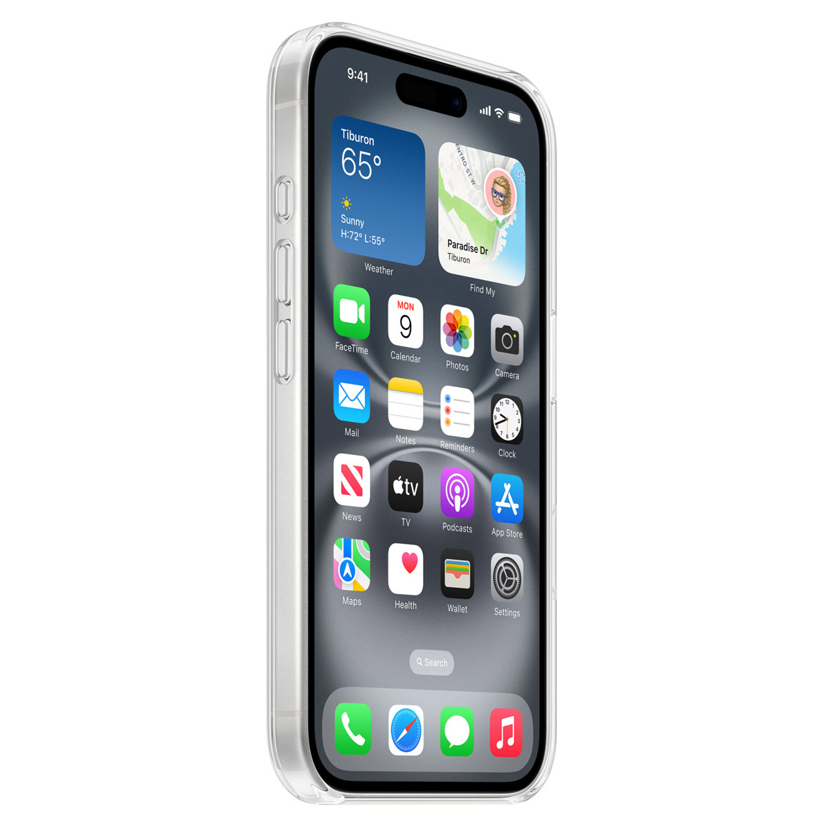 Clearcase MagSafe Apple iPhone 16 Plus - Transparant - Afbeelding 2