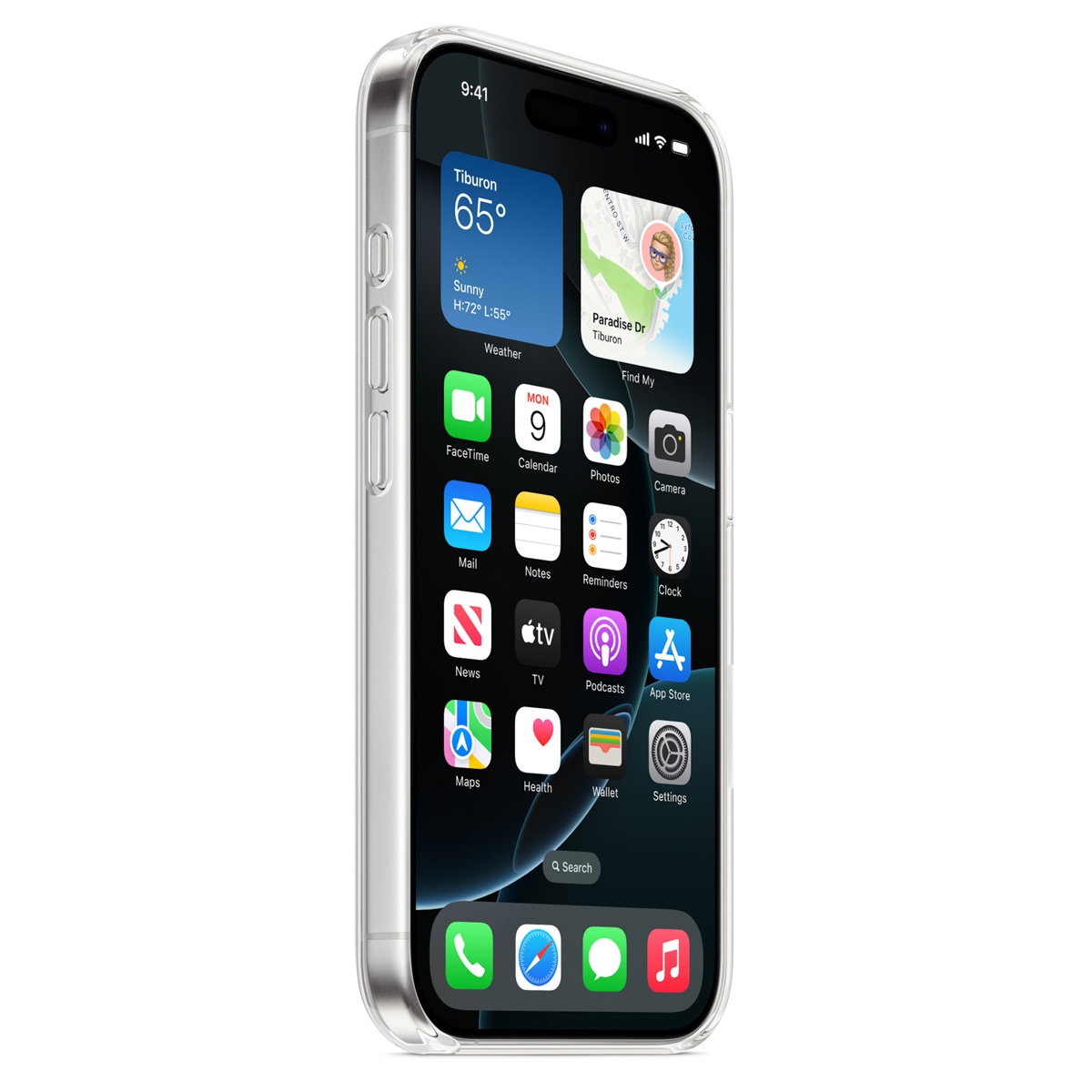 Clearcase MagSafe Apple iPhone 16 Pro - Transparant - Afbeelding 2