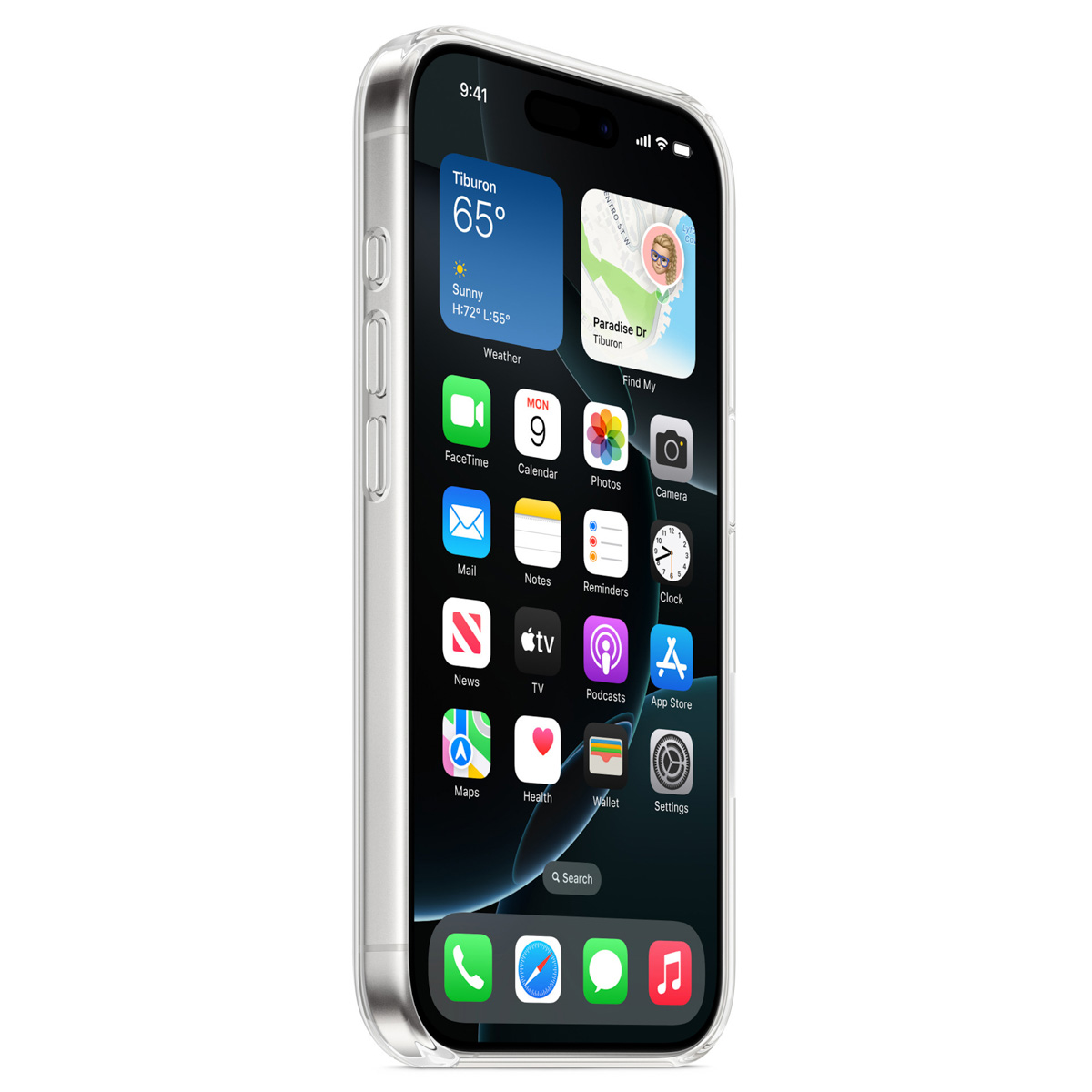 Clearcase MagSafe Apple iPhone 16 Pro Max - Transparant - Afbeelding 2