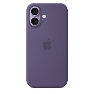 Siliconenhoesje met MagSafe Apple iPhone 17 - Purple Fog
