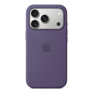 Siliconenhoesje met MagSafe Apple iPhone 17 Pro - Purple Fog
